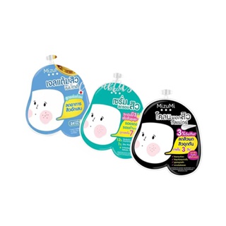 [ครีมซองเซเว่น ขายดี!] ครีมซอง Mizumi เจลแต้มสิว เซรั่มลดรอยสิว /Sulfur Acne Clay ขนาด4กรัม