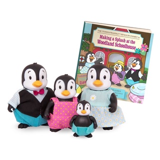 LIL WOODZEEZ PENGUIN FAMILY - เซ็ตตุ๊กตาครอบครัวเพนกวิน