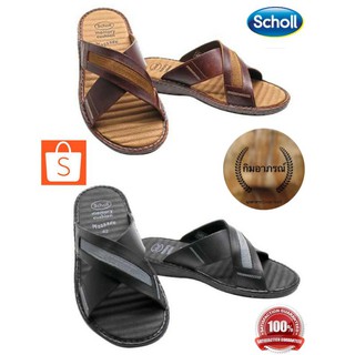 Scholl ALVIN รองเท้าสกอล์ลรุ่น อัลวิน รองเท้าสวมสำหรับผู้ชาย