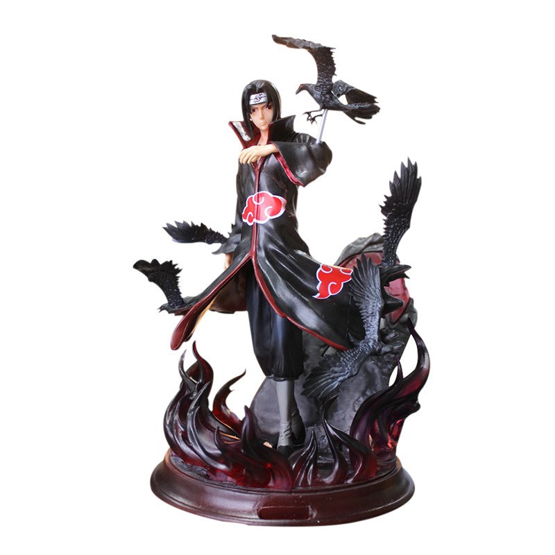 26 ซม.อะนิเมะ Naruto Uchiha Itachi GK รูปปั ้ นรูปของเล ่ น PVC Figurine Collection ของขวัญ