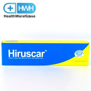 Hiruscar Gel 25 g รอยสิว รอยแผลเป็น จุดด่างดำ หมองคล้ำ ลบรอย