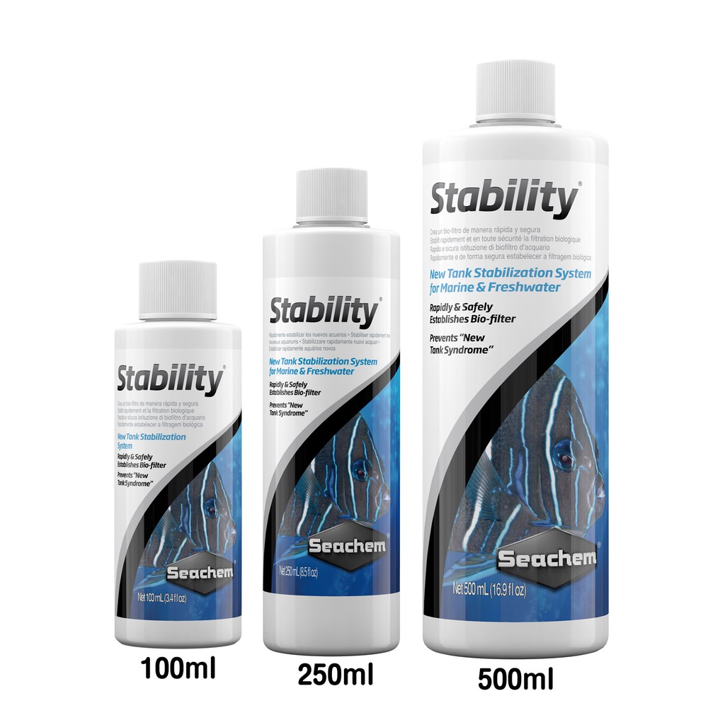 Seachem Stability น้ำยาสำหรับเริ่มตั้งตู้ใหม่ ให้ตู้เซ็ตตัวเร็วขึ้น หรือใช้เมื่อเปลี่ยนน้ำ ราคา ถูกที่สุด ดีลบีเคเค แกลเลอรีภาพที่ 2