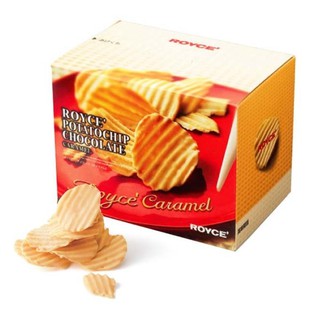 Royce POTATOCHIP CHOCOLATE CARAMEL มันฝรั่งทอดกรอบเคลือบไวท์ช็อกโกแลตรสคาราเมล