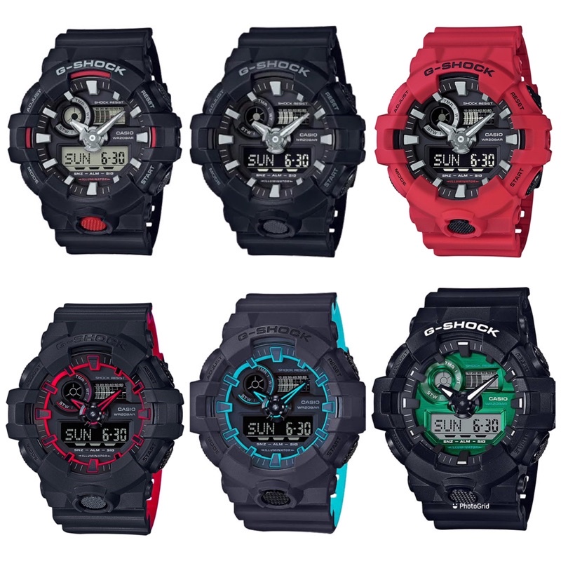 G-SHOCK รุ่น GA-700SE-1A2/ GA-700SE-1A4 /GA-700-1A /GA-700-1B/ GA-700-4A/GA-700MG-1
