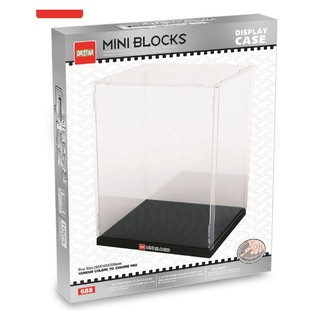 ตู้โชว์ nanoblock toy display case building block  DR.STAR 688 ขนาด 26.5x18.5x30.6 cm.