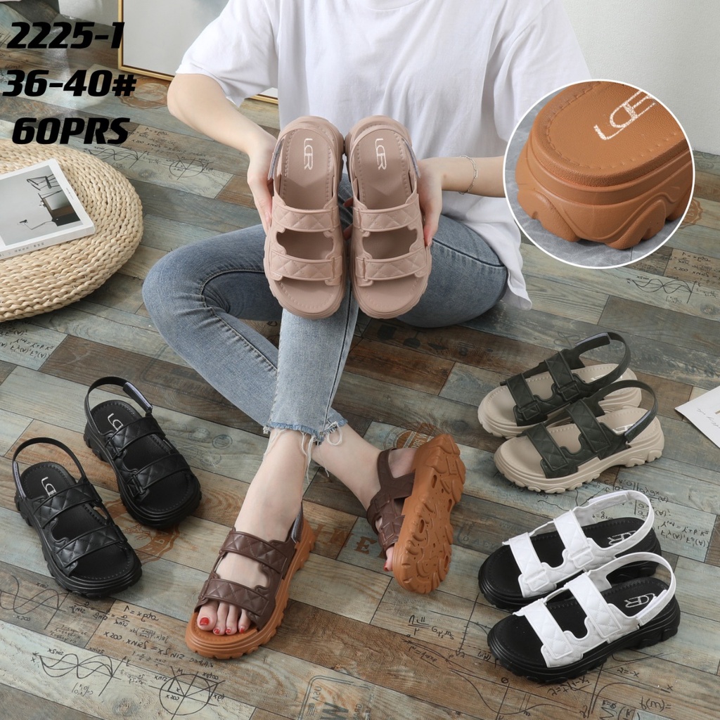 MOUNTAIN SLOP LET SANDALS WITH TWO 4cm THICKNESS LCR 2225-1