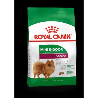 royal canin mini indoor seniorอาหารสนัขพันธุ์เล็ก7+ขนาด1.5g