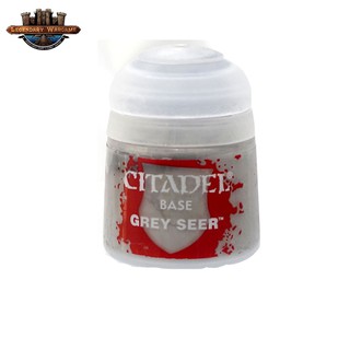 [P210พร้อมส่ง] Citadel : BASE : GREY SEER (12ML) สีอะคริลิคสำหรับทาโมเดล