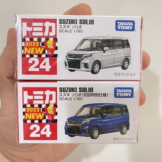 TOMICA TAKARATOMY (FIRST LOT) NO.24 SUZUKI SOLIO โทมิก้า รถเหล็ก รถของเล่น