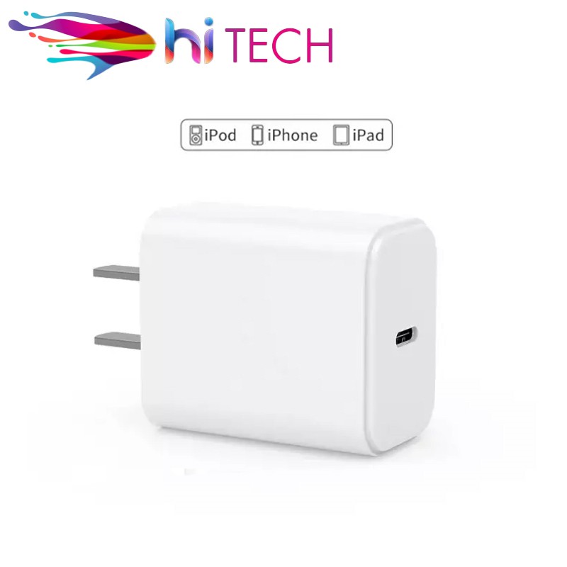 หัวชาร์จเร็วPD(18W)สำหรับไอโฟน รองรับรุ่น I11/pro/X/Xs/XR/Max/8p/7p ใช้กับสายชาร์จเร็ว PD เพื่อให้ได