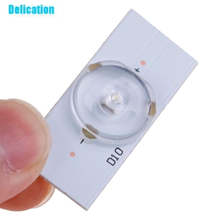 (Delication โคมไฟลูกปัด 3V 6V Smd พร้อมเลนส์ออปติคอล 32-65 นิ้ว 20 ชิ้น