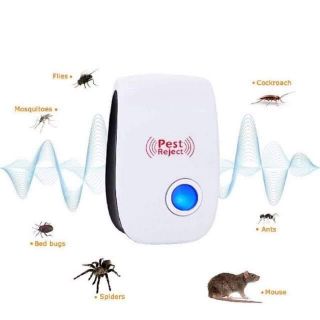 เครื่องไล่ยุง Pest Repeller 1 แพค ได้ 1 เครื่อง ไล่ หนู ,แมลงสาป ,แมลงวัน,มด Alizwellmart