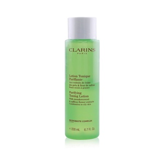 Clarins - โลชั่นโทนนิ่ง บริสุทธิ์ พร้อม Meadowsweet &amp; Saffron