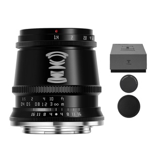 Cancer309 Ttartisan เลนส์มุมกว้าง 17 มม. F1.4 สําหรับกล้อง Sony E Mount Aps‐C Mf A6400 A6600