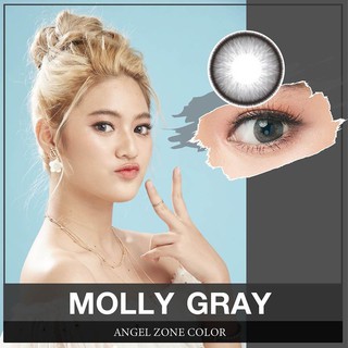 คอนแทคเลนส์Angel Zone รุ่น Molly Gray 14.2 Angelzone