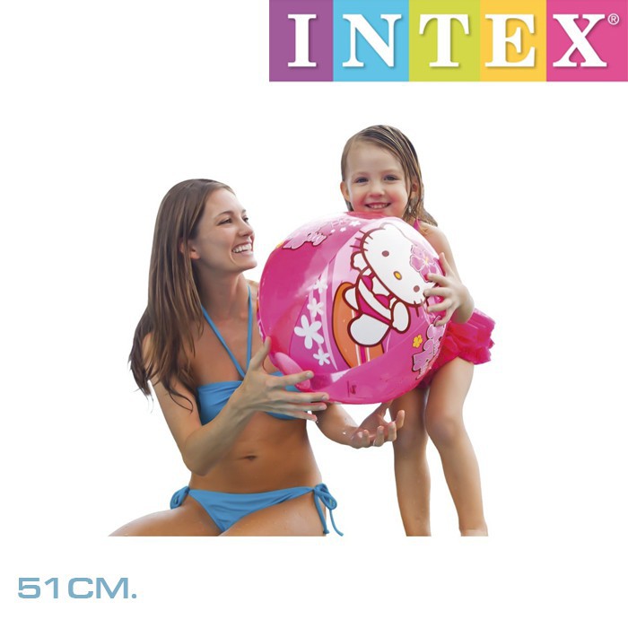 sale INTEX ลูกบอลเป่าลมคิตตี้ Hello Kitty รุ่น 58026