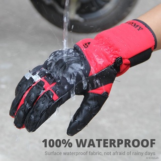 ☈♦№SOMY Winter Motorcycle Gloves Touch Screen Motorcross Waterproof Windproof Protective Winter Gloves Men Guantes Moto