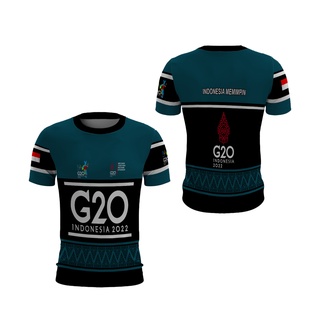 เสื้อยืดแขนสั้น ลาย Mainamedia Indonesian G20 G20 2022