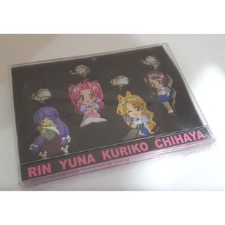 [ลิขสิทธิ์แท้] Anime keychain collection (Rin Yuna Kuriko Chihaya rubber keychain)