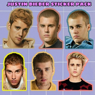 (30 ชิ้น) สติกเกอร์ JUSTIN BIEBER / JUSTIN DREW BIEBER บรรจุ 30 ชิ้น