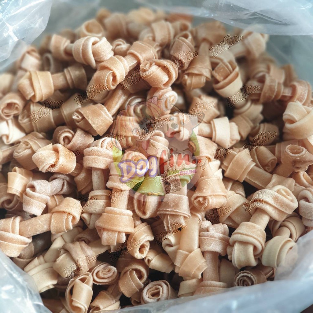 Dogfin กระดูกผูกสีธรรมชาติ 500g. และ 1 กิโลกรัม เกรด B - รูปที่ 6