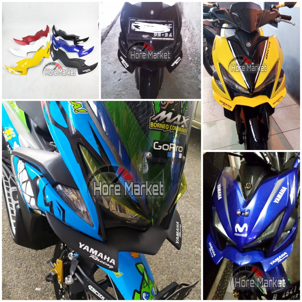 WINGLET AEROX 155 OLD LANCIP WINGLET AEROX 155 SR STANDARD 2017 2018 2019 2020