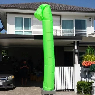 ท่อผ้าสกายทูป สีสะท้อนแสง สูง 5 เมตร