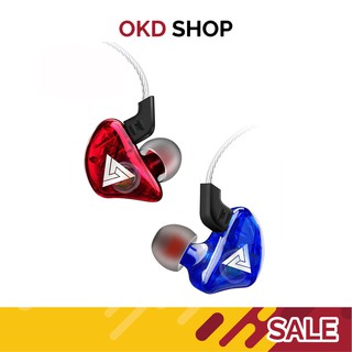 ฟูฟัง Ck5 แหวนคู่ ย้ายหน่วยหูฟังเบสหนักสองเท่า HiFi Earphone Sport Earbuds Stereo Earphone