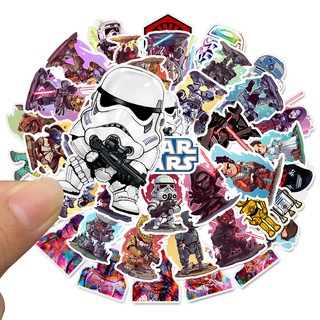สติกเกอร์ รูป Star Wars Series C - 3po 3D กันน้ำ สําหรับติดตกแต่งกระเป๋าเดินทาง สเก็ตบอร์ด DIY