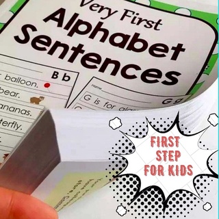 หนังสือหัดอ่าน Very first alphabet sentences