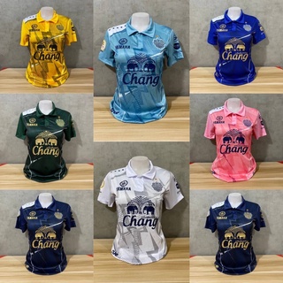 ⚽ 🔥 เสื้อกีฬาหญิง-ชาย  บุรีรัมย์ สวมใส่สบายระบายอากาศได้ดี