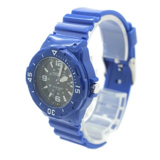 Submariner นาฬิกาข้อมือผู้หญิงและเด็ก สายยาง ระบบเข็ม - S0016 (Blue)