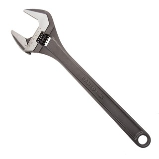 Bahco ประแจเลื่อน ชุบแข็ง สีดำ ขนาด 18 นิ้ว ( No. 8075 ) ( Adjustable Wrench ) กุญแจเลื่อน