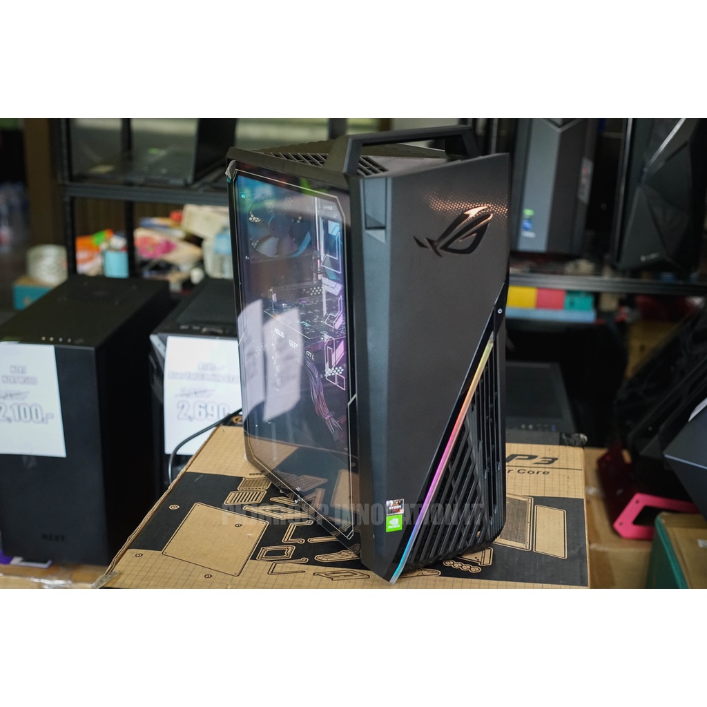 คอมเล่นเกมมือสอง ASUS ROG STRIX G15DK AMD Ryzen 5 3600X SK Hynix RAM 8GB GTX 1660 Super