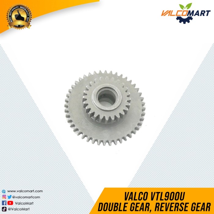 Valco VTL 900U อะไหล่รถแทรกเตอร์ขนาดเล็ก VTL900U เกียร์คู่ เกียร์ถอยหลัง