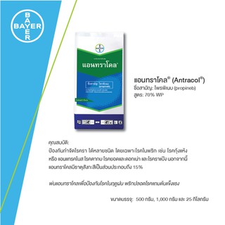 แอนทราโคล( Antracol ) สารโพรพิเนบ สารป้องกันและกำจัดโรคพืช ( 1 กิโลกรัม )