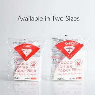 CAFEC Abaca Paper Filters