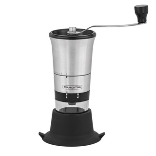 Tramontina เครื่องบดกาแฟสแตนแลสแบบมือหมุน coffee grinder with acrylic body and ceramic mill