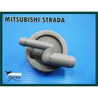 MITSUBISHI STRADA COOLANT BOTTLEETAP SET PLASTIC "GREY"  // ฝาปิดกระปุกพักน้ำ ฝาปิดหม้อพักน้ำสำรองสตราด้า พลาสติก สีเทา