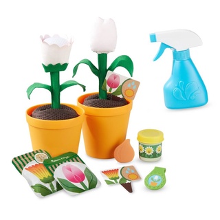 เล่นปลูกดอกไม้ Melissa &amp; Doug Lets Explore Flower Gardening Play Set อุปกรณ์เพียบ ดอกไม้เปลี่ยนสีได้