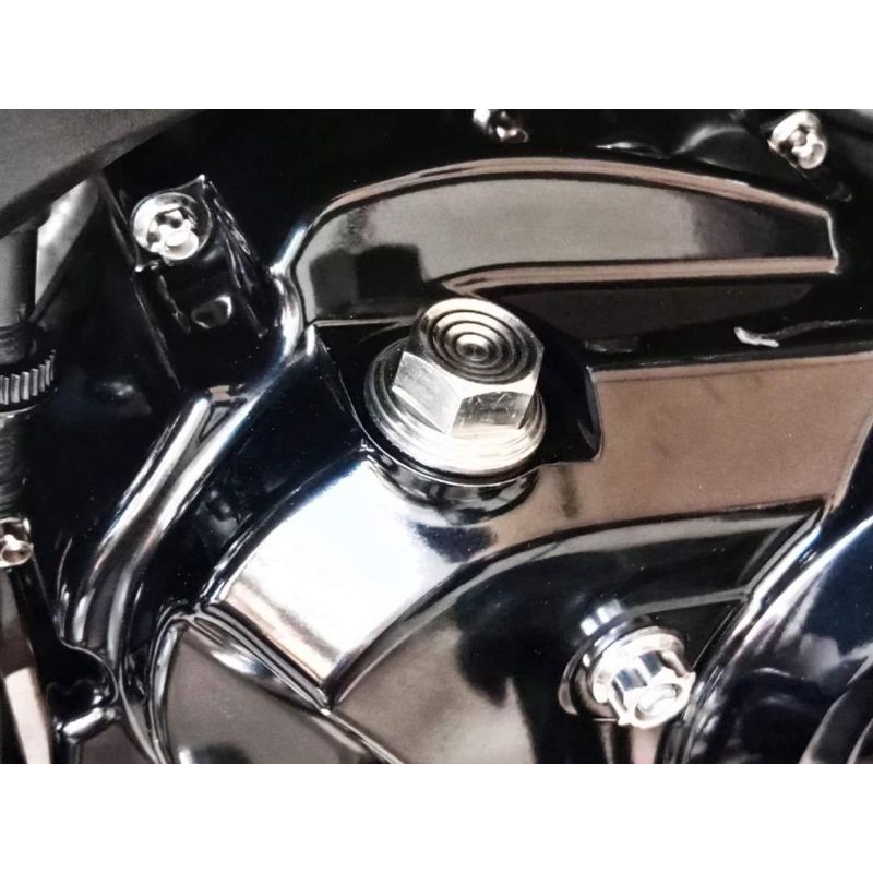 อุดน้ำมันเครื่อง บูทจี้ลาย ใส่ได้ทุกรุ่น Honda,Yamaha
