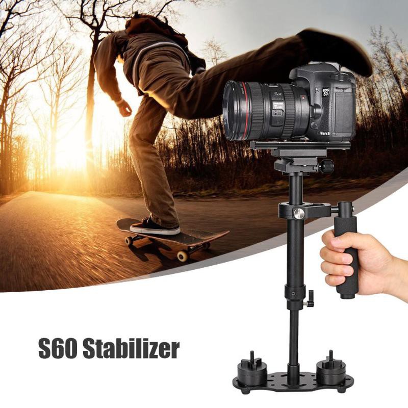 ไม้กันสั่น S60 Gradienter มือถือ Stabilizer Steadycam Steadicam พร้อมกล้องวิดีโอ DSL