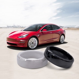 Tesla อุปกรณ์เสริมSmart Ring Car Key Ceramic Ring for Model 3 and Model Y to Relace Key Card Key fob Tesla Model 3 / Y A