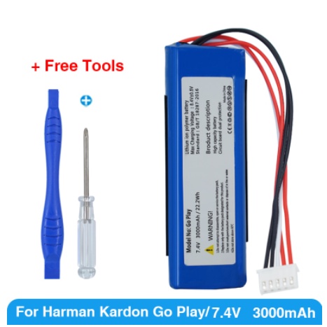 New 3000mAh Speaker Battery For Harman Kardon Go Play Mini / Go Play Speaker Batteries