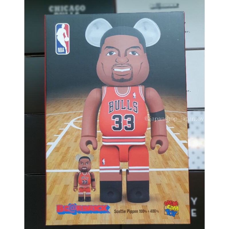 素晴らしい品質 Scottie 【希少】BE@RBRICK Pippen 400％ ＆ 100