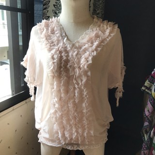 เสื้อ ซีทรู สวย (มือ2)