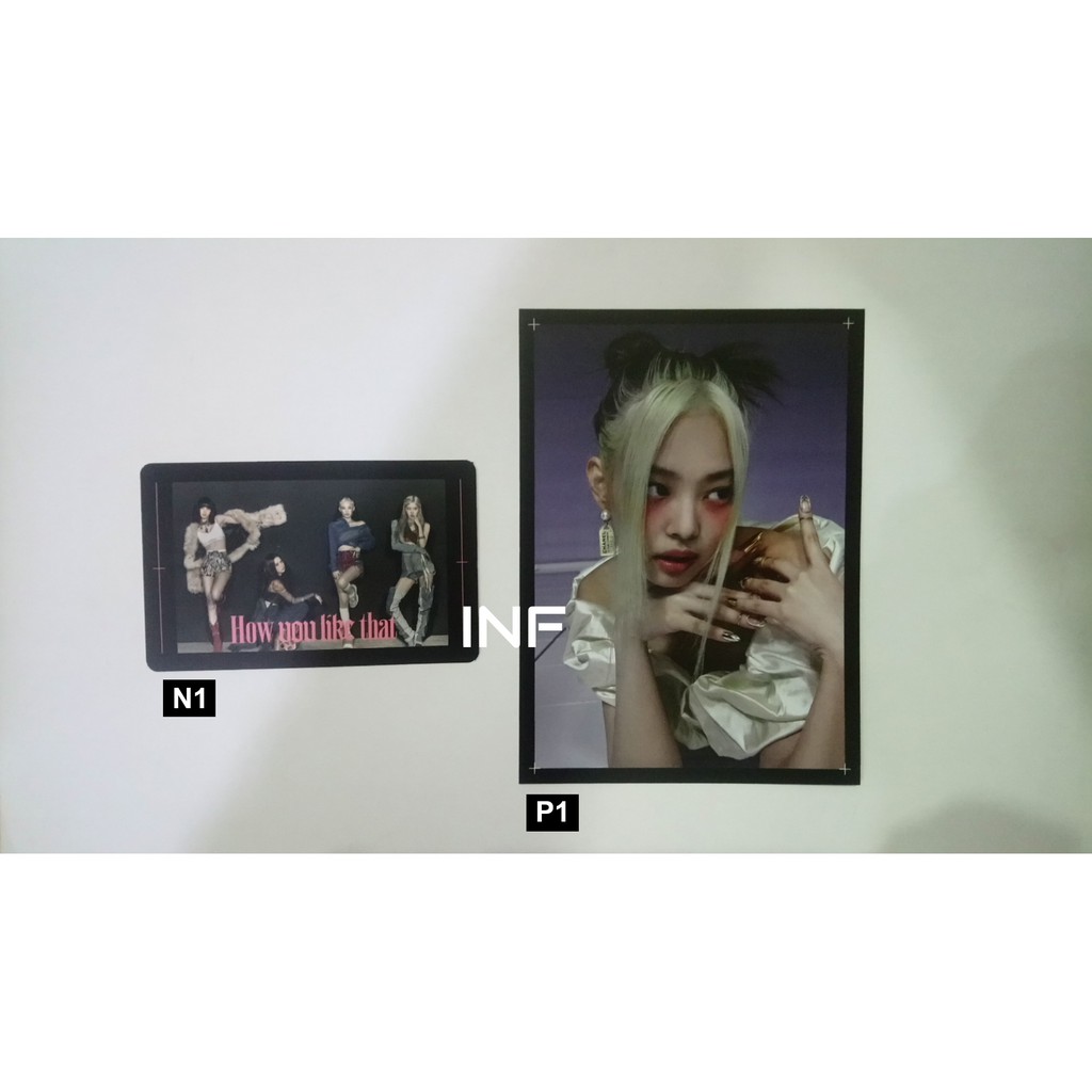 Blackpink official How You Like That(HYLT) โปสการ์ด/การ์ดวีเบ (การ์ดกรุ๊ป)