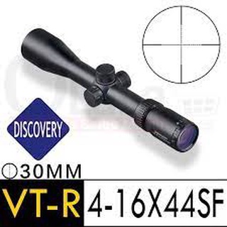 Discovery VT-R 4-16x44SF ปรับหลาข้าง ท่อ30มิลลิเมตร ปรับใน ใส ชัดแจ๋ว+ฟรีไฟฉายคาดหัว+ฟรีระดับน้ำตั้งกล้อง