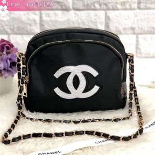 CHANEL CHAIN SHOULDEL BAG COSMETIC VIP GIFT ของแท้ ราคาถูก