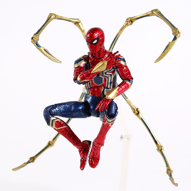 ✻✟MAFEX 081 Iron Spider Spiderman Avengers Infinity War PVC Action Figure  ของเล่นสะสม | Shopee Thailand